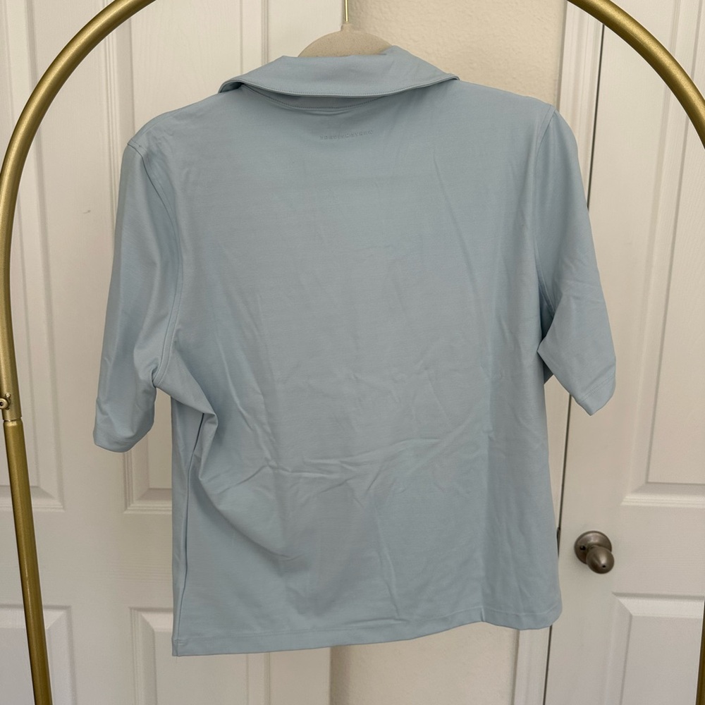 Travis Mathew Light Blue Women’s Golf Polo Shirt - Picture 6 of 11